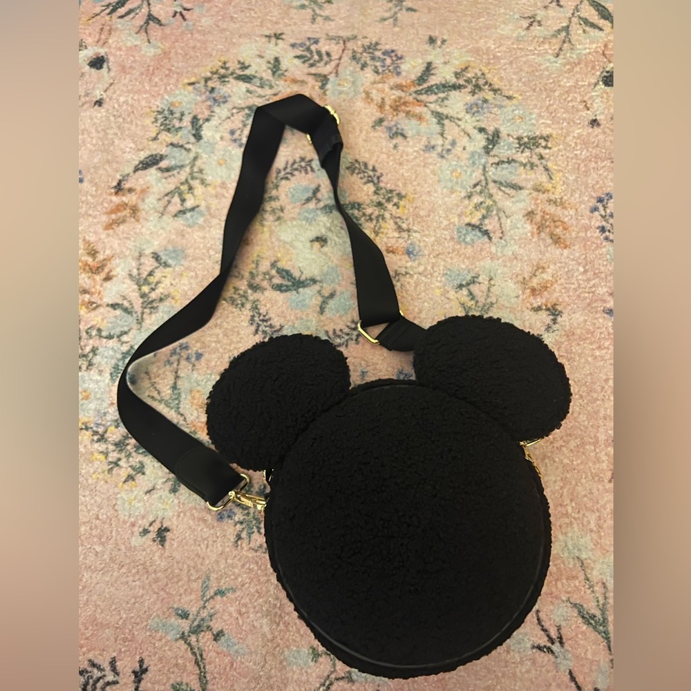 Mickey Mouse Sherpa Crossbody